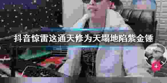 惊雷这通天修为天塌地陷紫金锤下一句