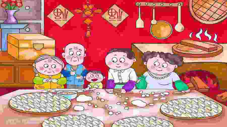 饺子的经典一句话