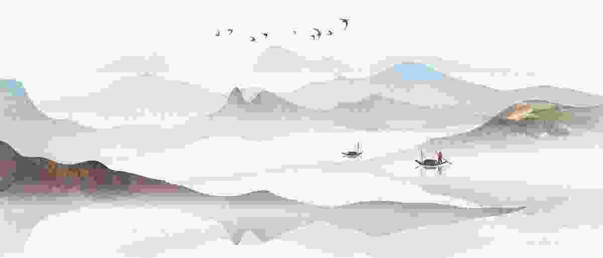 黄鹤楼送孟浩然之广陵(唐)李白