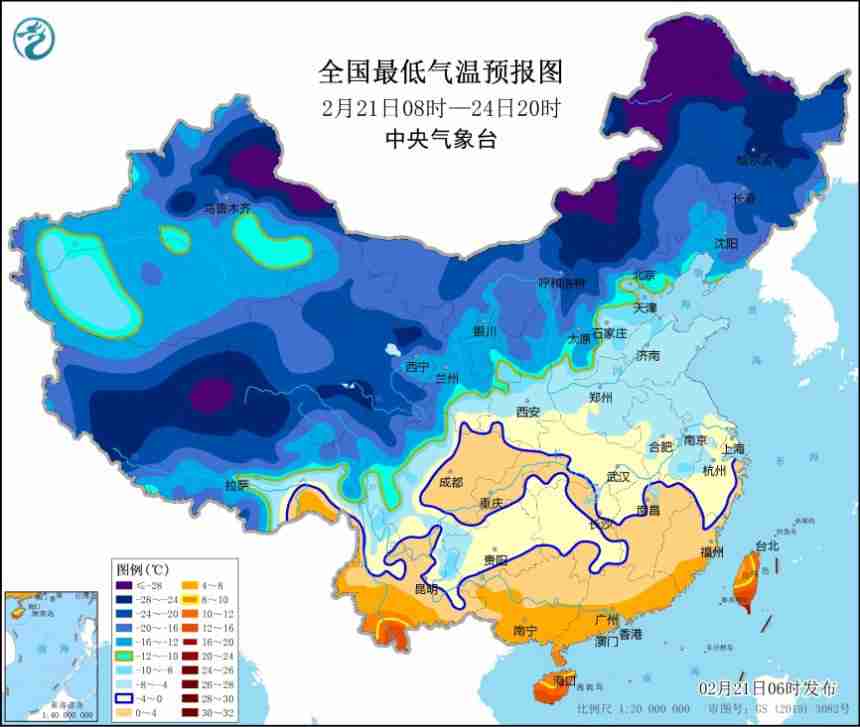 湿冷攻击!10省区气温将持续偏低(后天随着雨水停歇(大部地区有望回暖)