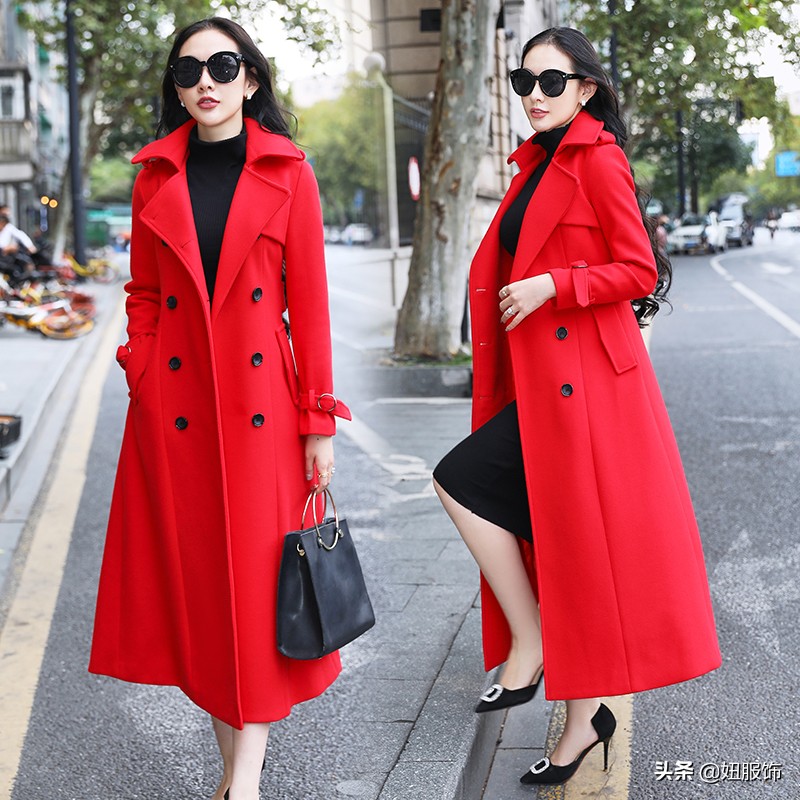 长款毛呢大衣女装(毛呢大衣女装新款图片)