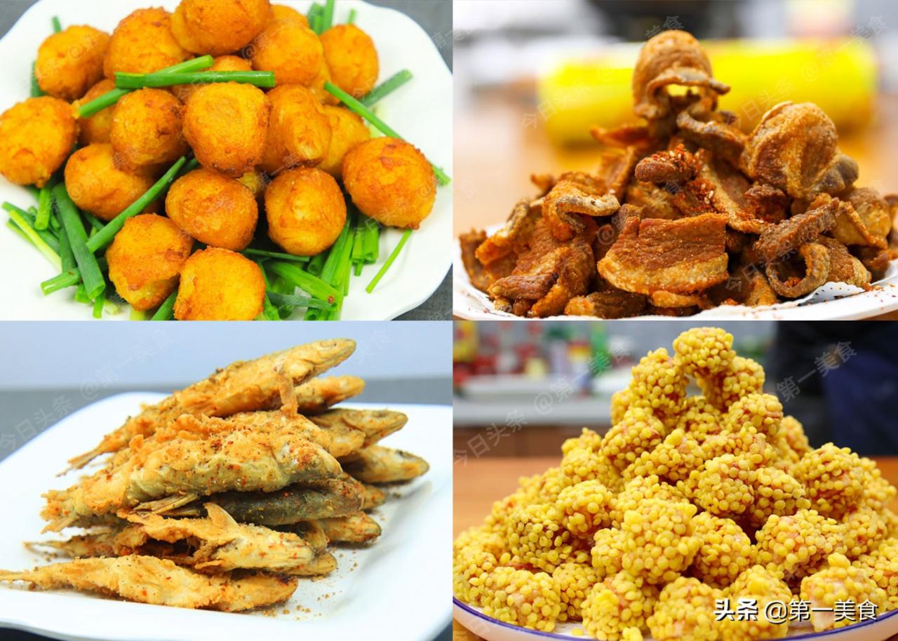 面粉油炸小零食做法(面粉做小吃100种)