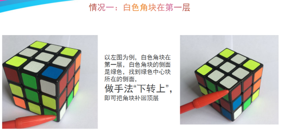 瞎打乱的魔方怎么还原