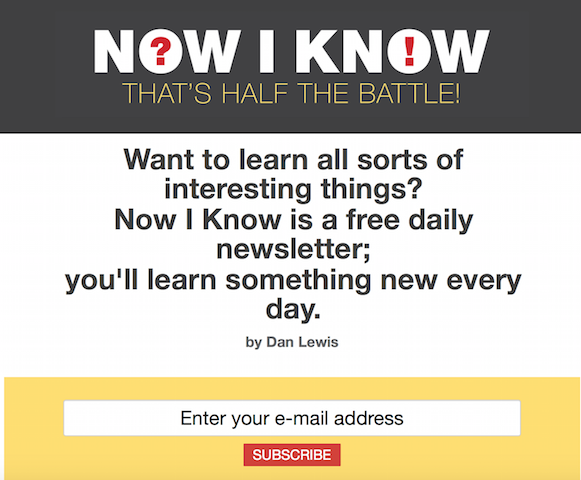 一些冷知识网站，冷知识网站