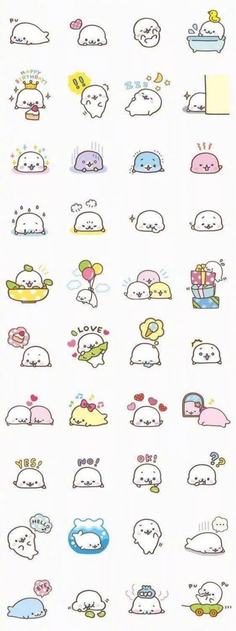 简笔画大全. 可爱 简单 漂亮（简笔画临摹）