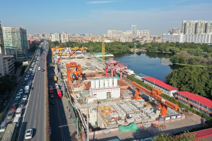 广州地铁最新线路图(广州地铁11号线多条隧道实现贯通)