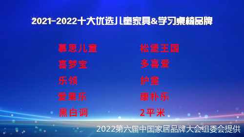 儿童桌椅品牌排行榜前十名「2021消费者信赖十大儿童桌椅品牌」