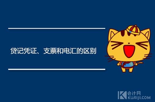 电汇是什么意思（贷记凭证、支票和电汇的区别是什么？）