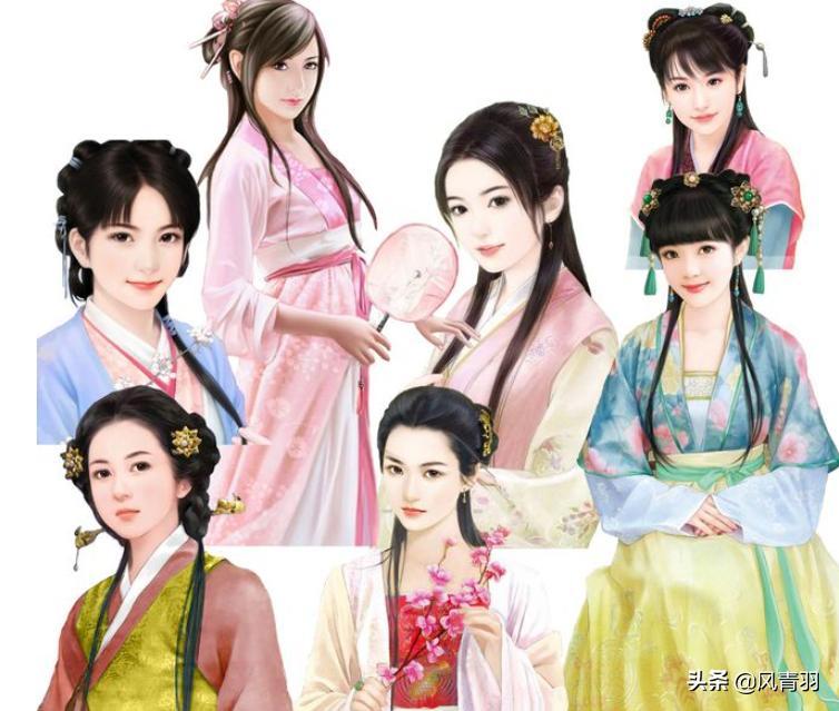 古代四大美女图片（中国古代四大美女长什么样子）